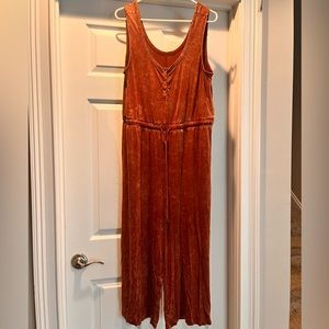 Size 1 torrid brick brown romper